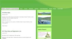 Desktop Screenshot of hopkinsvineyardtri.com